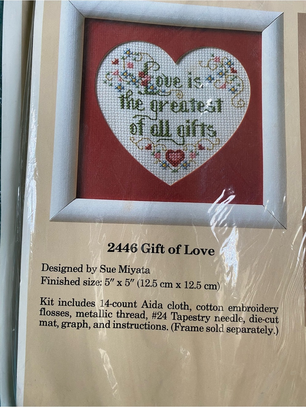 Vintage Lot of (2) Cross Stitch Kits New in Package by The Creative Circle 1988 - Picture 8 of 8